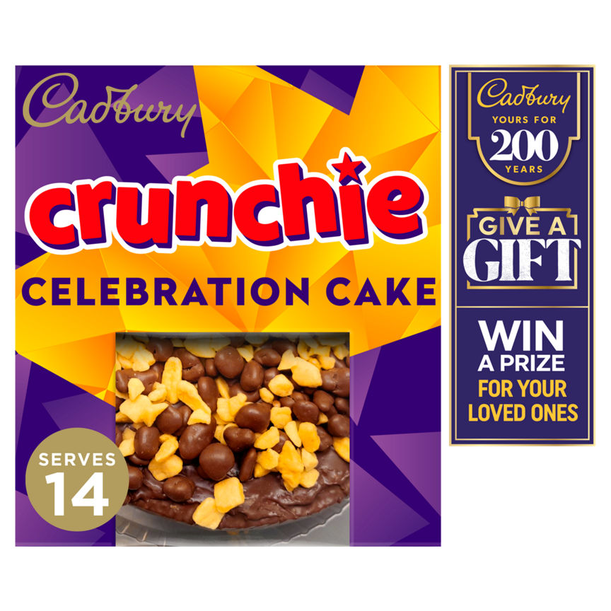 Cadbury Crunchie Celebration Cake GOODS ASDA   