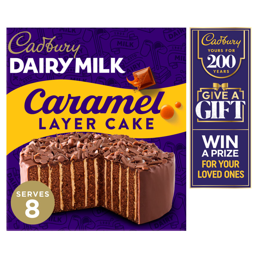 Cadbury Dairy Milk Caramel Layer Cake GOODS ASDA   