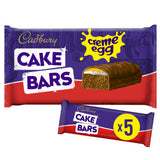 Cadbury Creme Egg chocolate cake bars 5 pack, imported from the UK