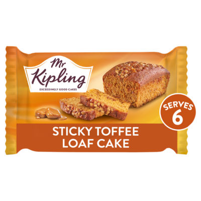 Mr Kipling Sticky Toffee Loaf Cake 220g - British product