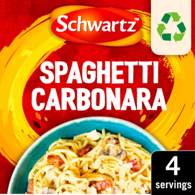 Schwartz spaghetti carbonara recipe mix 32g (British brand)