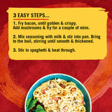 Schwartz spaghetti carbonara recipe mix 32g (British brand)