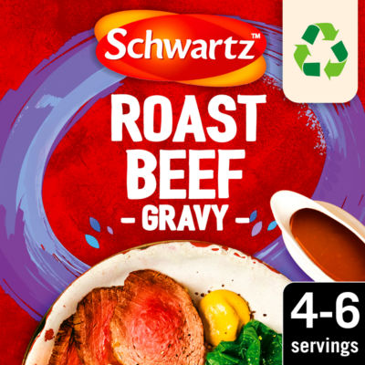 Schwartz Rinderbratensoßen-Mix 27g, UK-Version