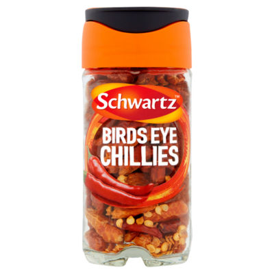 Schwartz Birds Eye Chillies 11g dried whole (British brand)