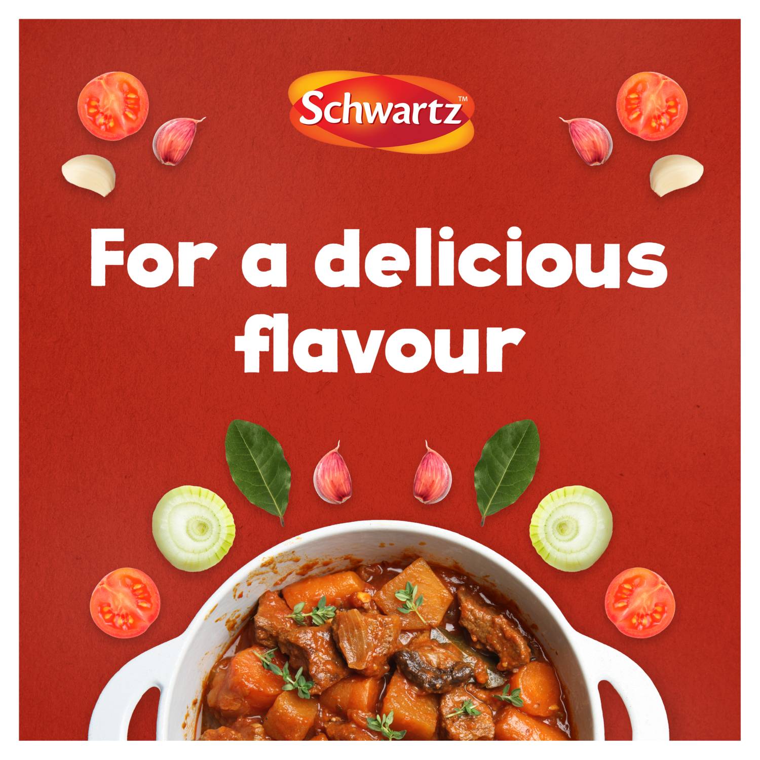 Schwartz beef and tomato casserole recipe mix 40g, UK version