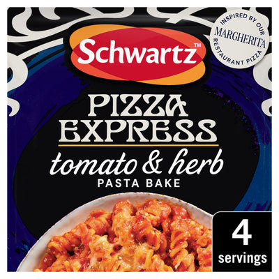 ASDA Schwartz Pizza Express Tomato & Herb Pasta Bake 32g- Buy online at McGrocer