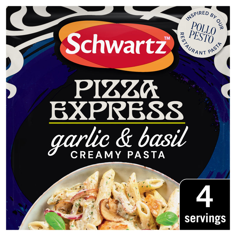 Schwartz pasta seasoning Garlic & Basil 35g, UK version