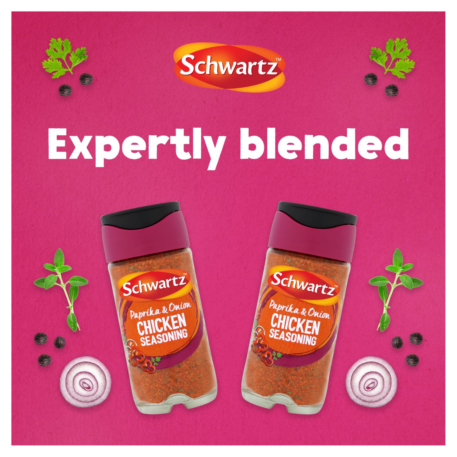 Schwartz paprika and onion chicken seasoning 50g (British brand)