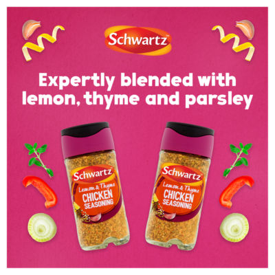 Schwartz Lemon & Thyme Chicken Seasoning 43g - British product