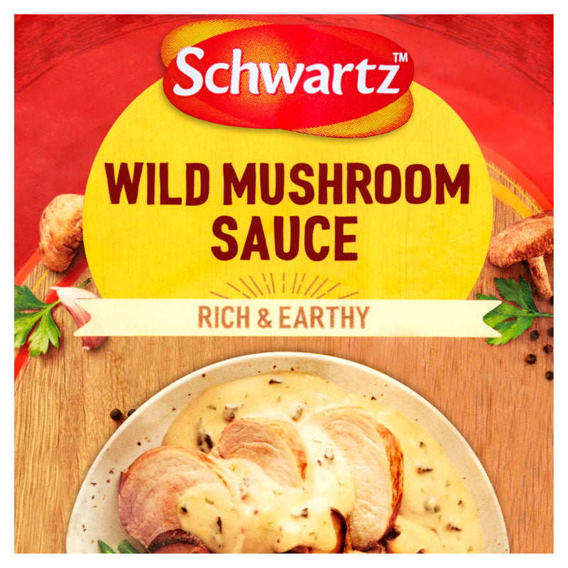 Schwartz wild mushroom sauce mix 30g - British product