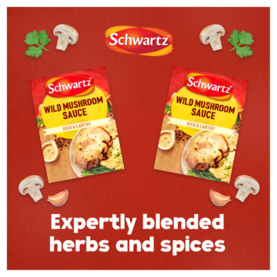Schwartz wild mushroom sauce mix 30g - British product