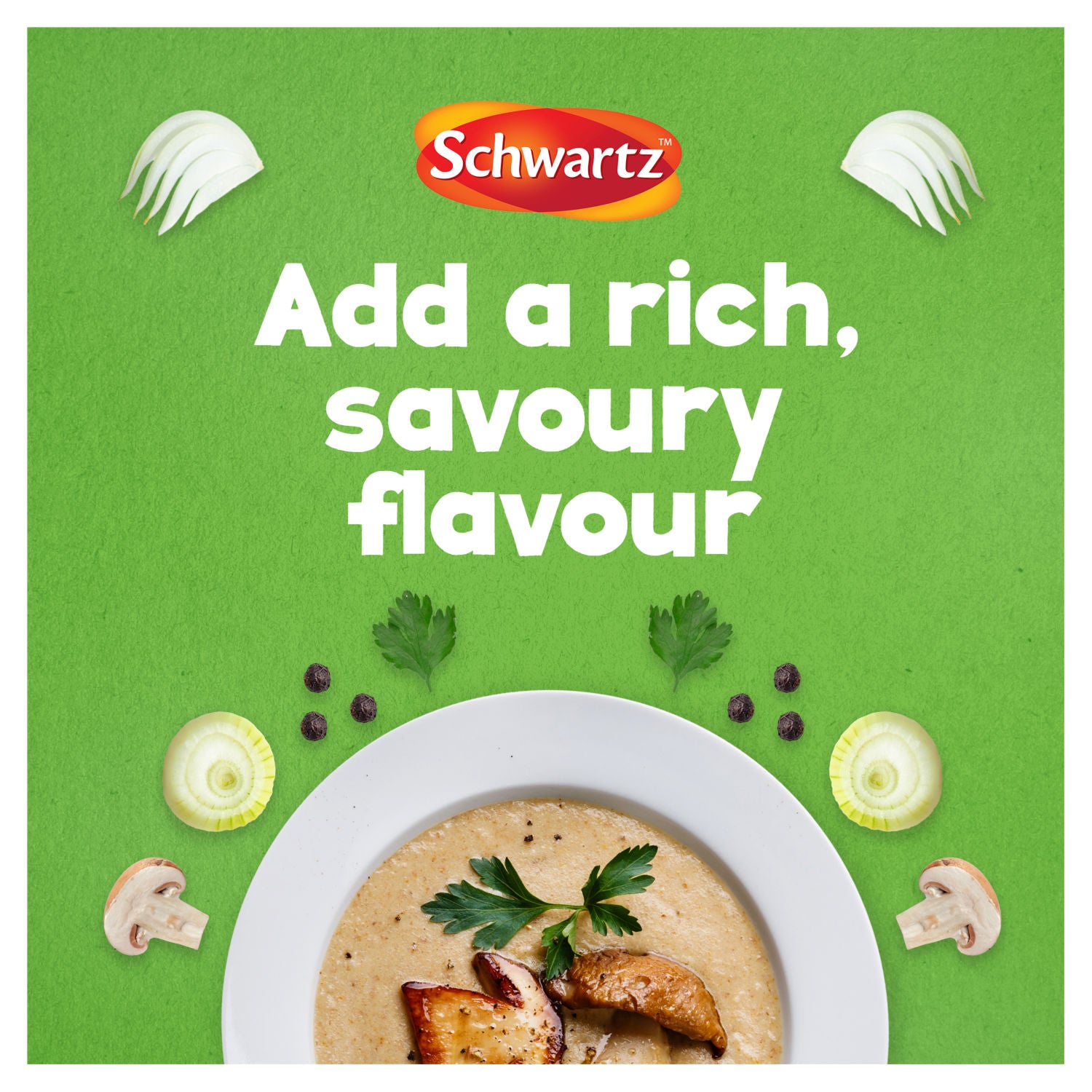 Schwartz onion granules 30g (British brand)