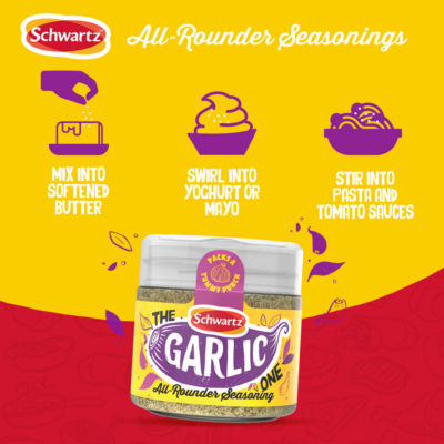 Schwartz Garlic All Rounder seasoning 100g - British product
