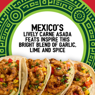Schwartz seasoning rub Garlic & Lime Mexican 24g, imported from the UK