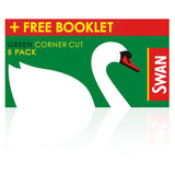 Swan Green corner cut rolling papers 6 pack (British brand)