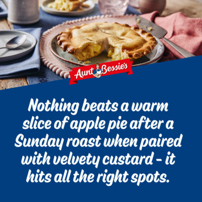 Aunt Bessie's Bramley Apple Pie