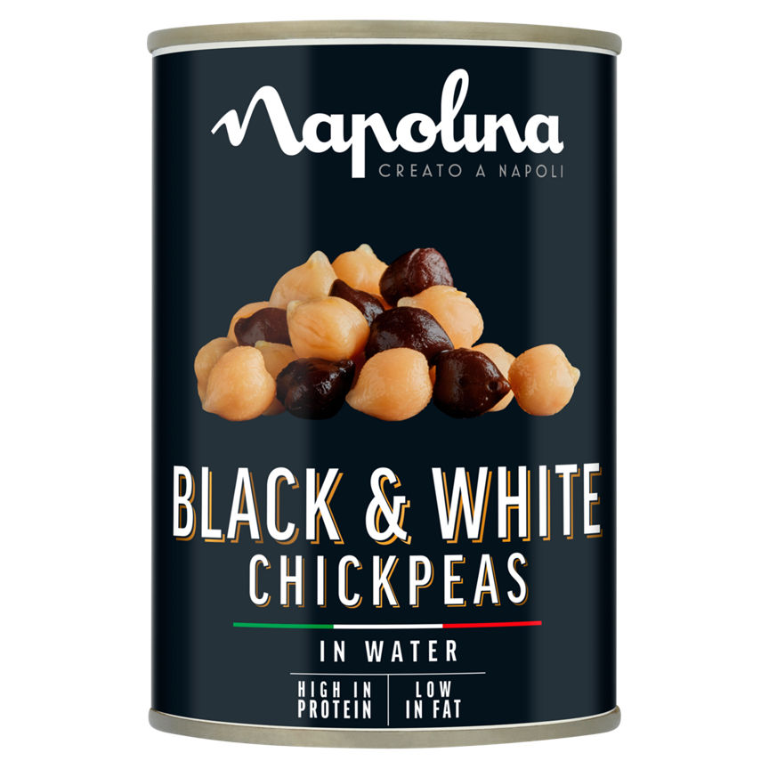 Napolina Black & White Chickpeas in Water