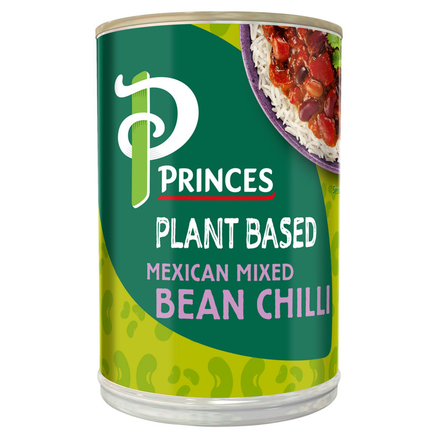 Princes Plant Based Mexican Mixed Bean Chilli GOODS ASDA   