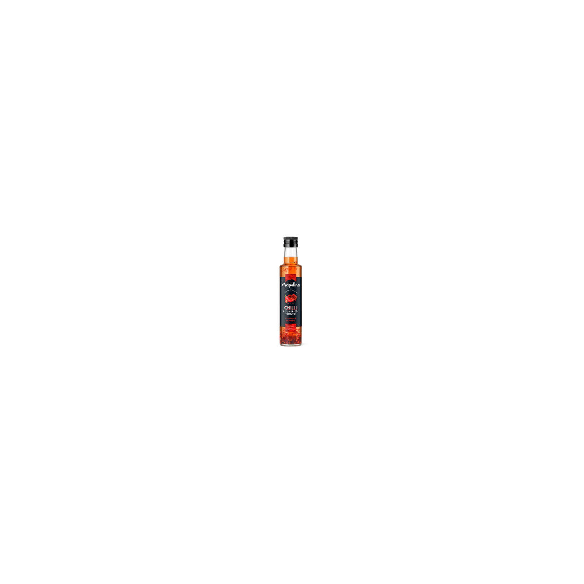 Napolina flavoured olive oil Chilli & Sundried Tomato 250ml, imported from the UK