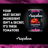 Napolina Chopped Tomatoes with Garlic