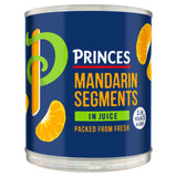 Princes mandarin segments in juice 298g, imported from the UK