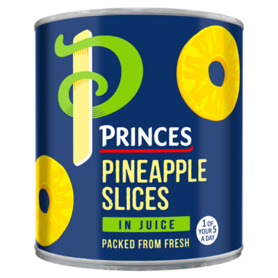 ASDA Princes Pineapple Slices in Juice 432g- Buy online at McGrocer