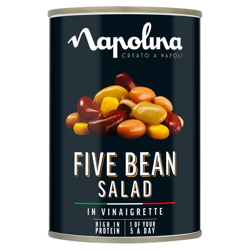 Napolina Napolina Five Bean Salad in Vinaigrette GOODS ASDA   