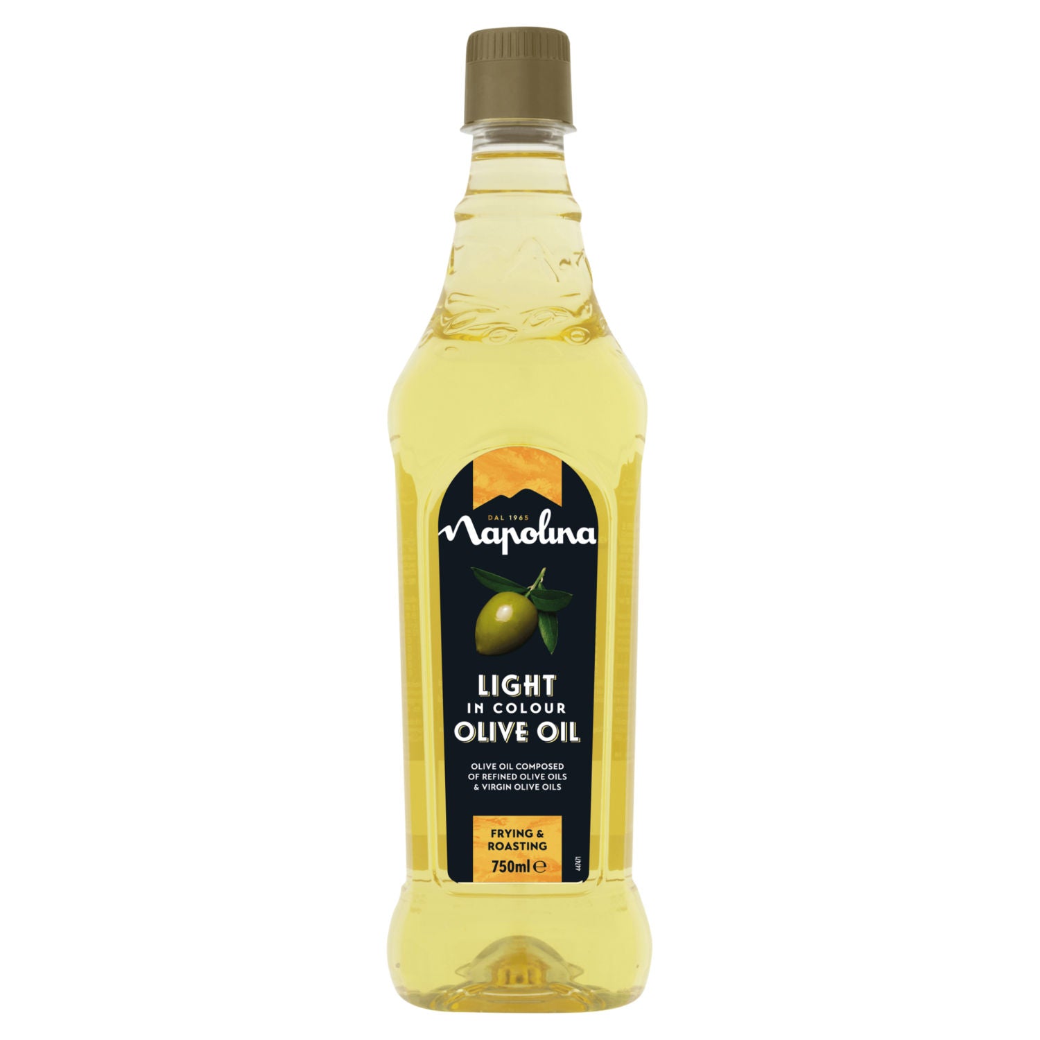Napolina light in colour olive oil 750ml, imported from the UK