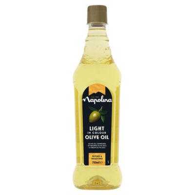 Napolina light in colour olive oil 750ml, imported from the UK