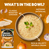 Crosse & Blackwell roast chicken soup 400g, imported from the UK