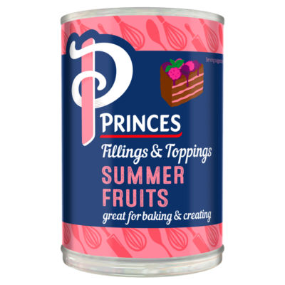 Princes fruit filling Summer Fruits 410g (British brand)