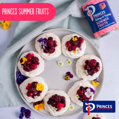 Princes fruit filling Summer Fruits 410g (British brand)