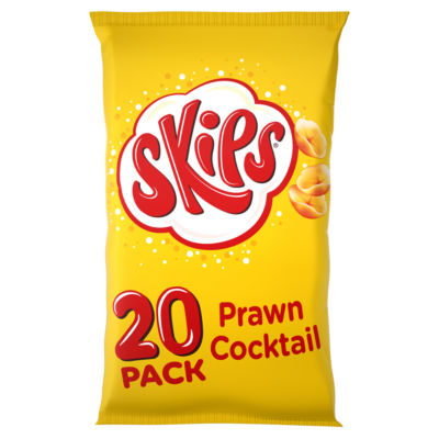 Skips Prawn Cocktail Multipack Crisps 20 Pack