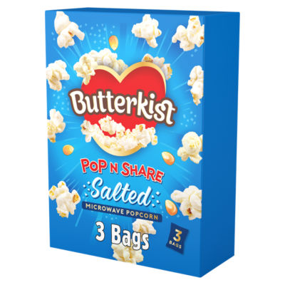 Butterkist Salted Popcorn 180g - British product