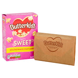 Butterkist Sweet Microwave Popcorn 3x60g - British product