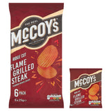 McCoy's Flame Grilled Steak Chips, 6er-Packung, importiert aus Großbritannien
