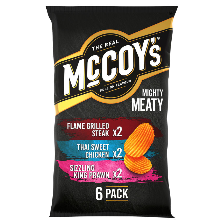 McCoy's Mighty Meaty Multipack Crisps