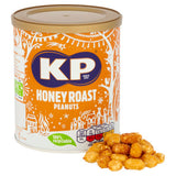 KP honey roast peanuts tin 375g - British product