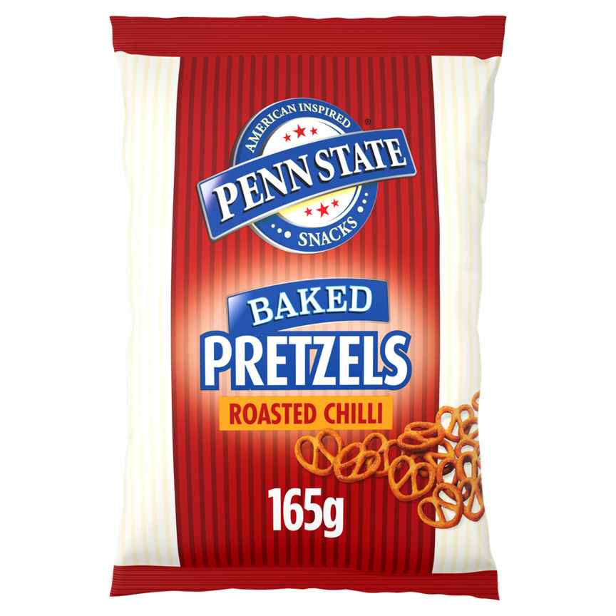 Penn State Baked Pretzels Roasted Chilli Flavour GOODS ASDA   