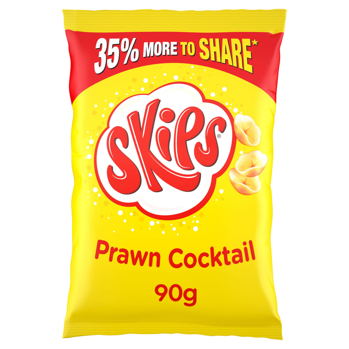 Skips Prawn Cocktail crisps sharing bag 90g - British product