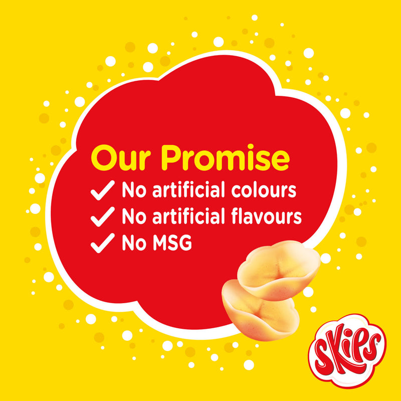 Skips Salt & Vinegar crisps multipack 6 pack, imported from the UK