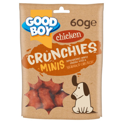 Good Boy Crunchies Minis Chicken 60g - British product
