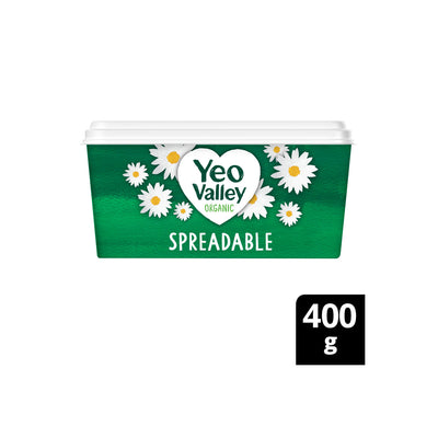 waitrose Yeo Valley Organic Spreadable Blend of Butter and Rapeseed Oil 400g- Buy online at McGrocer