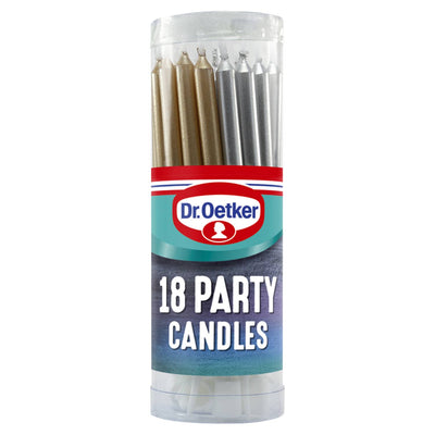 ASDA Dr. Oetker 18 Party Candles- Buy online at McGrocer