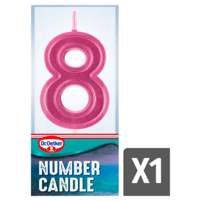 Bougie Chiffre Huit Dr. Oetker