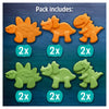 Dr. Oetker chocolate flavour dinosaurs cake decorations 20g - British product
