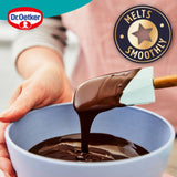 Dr Oetker dark chocolate bar 100g - British product