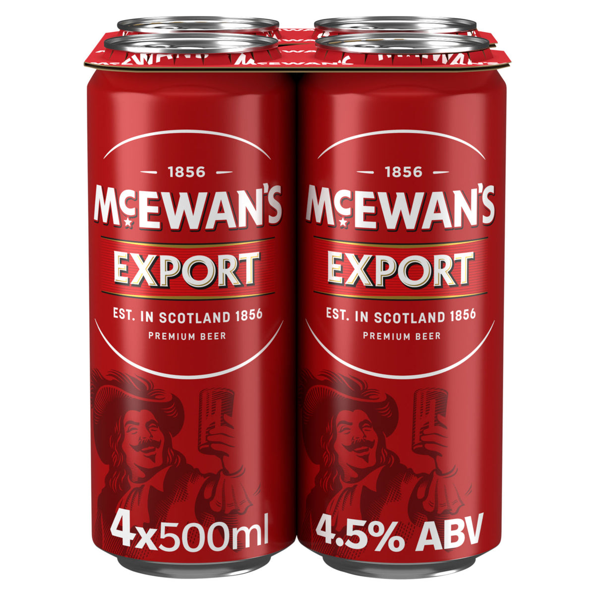 McEwan's Export Premium Beer 4x500ml, UK version