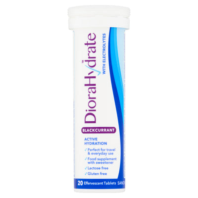 ASDA DioraHydrate 20 Blackcurrant Effervescent Tablets- Buy online at McGrocer