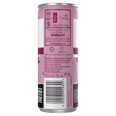 Gordon's Premium Pink Gin & Tonic Prêt à boire Canette 250 ml